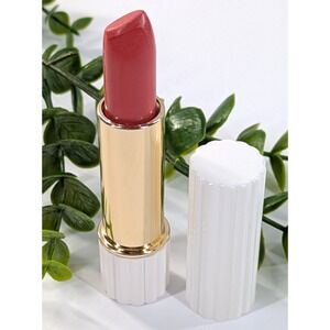 NEW!💋Estee Lauder Lipstick All-Day *FROSTED APRICOT* Vintage Rare White Tube